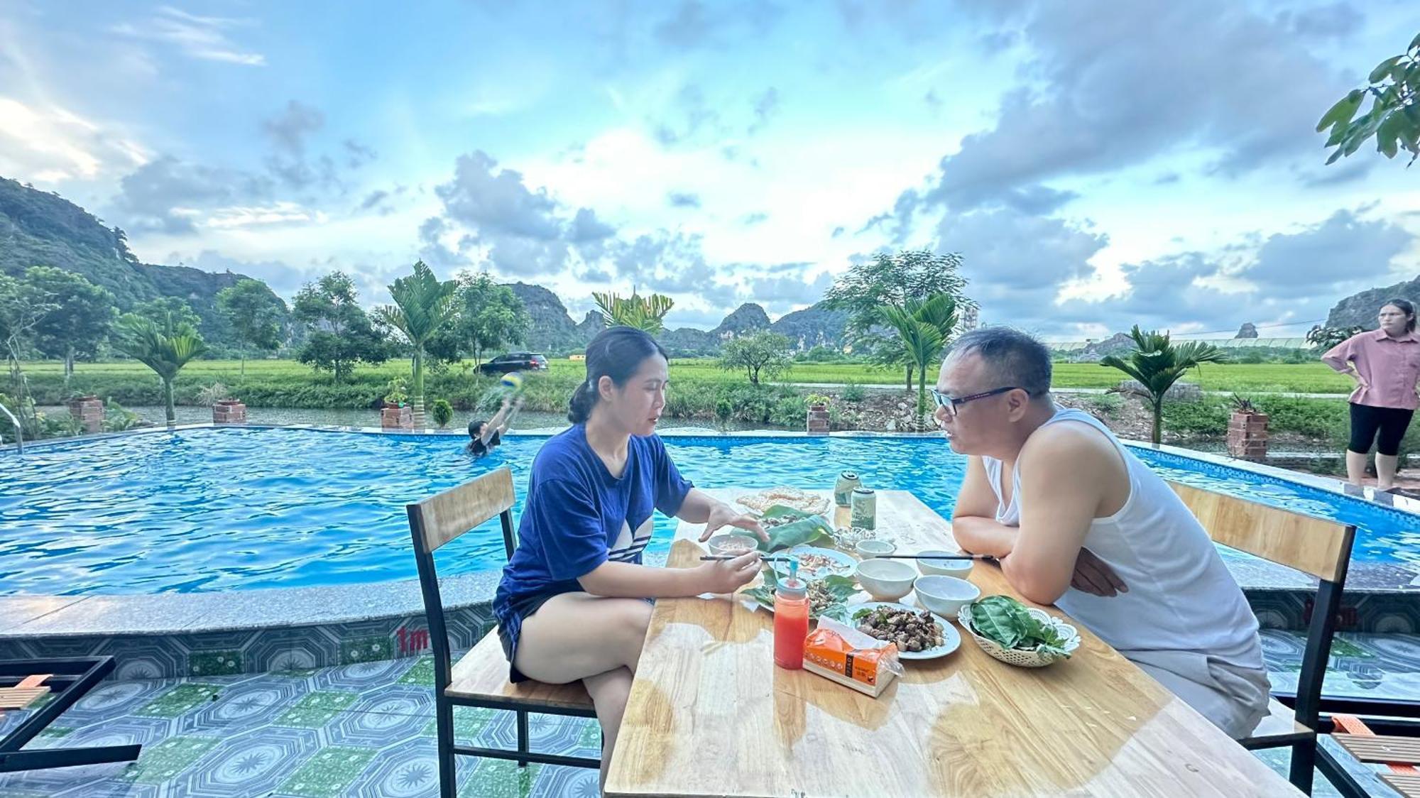 Tam Coc Moutainside Homestay 닌빈 외부 사진