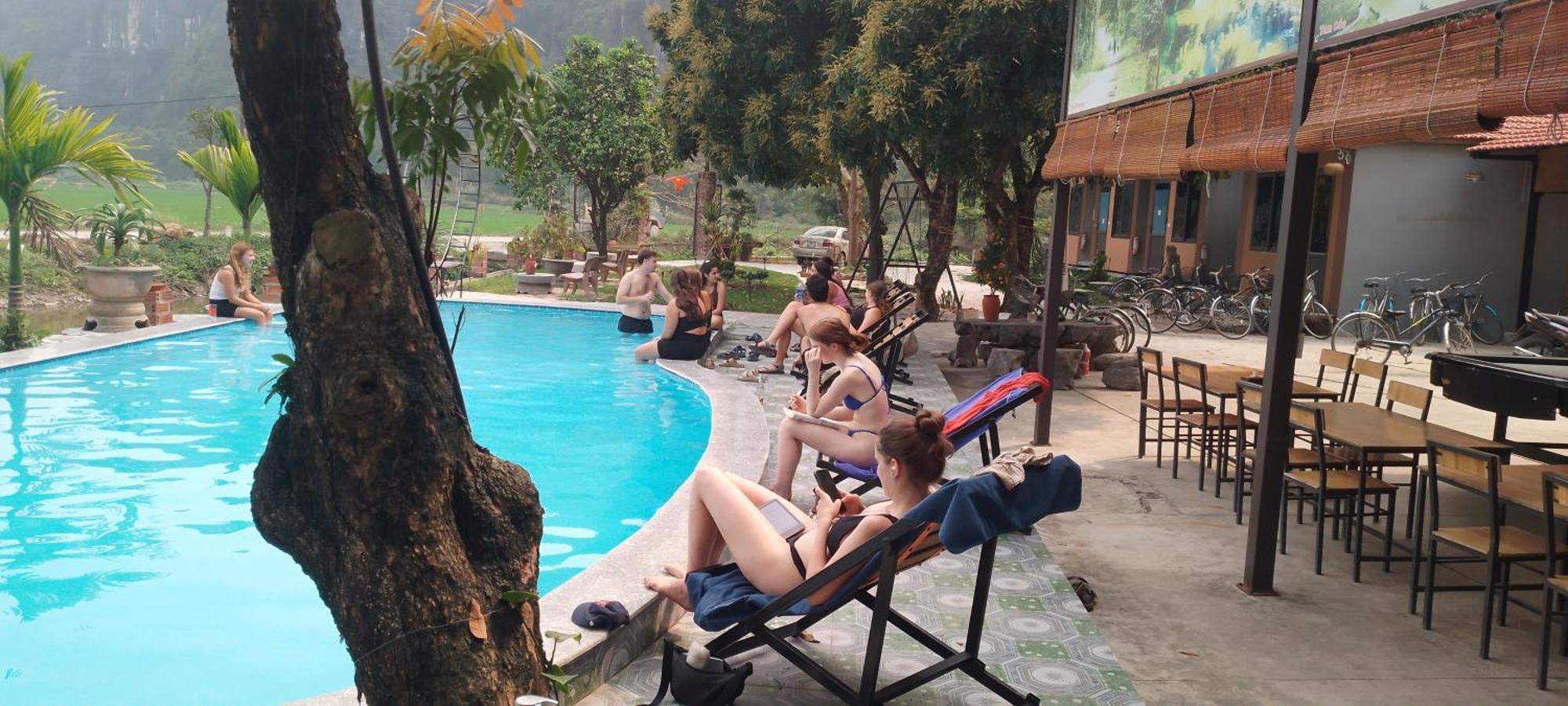 Tam Coc Moutainside Homestay 닌빈 외부 사진